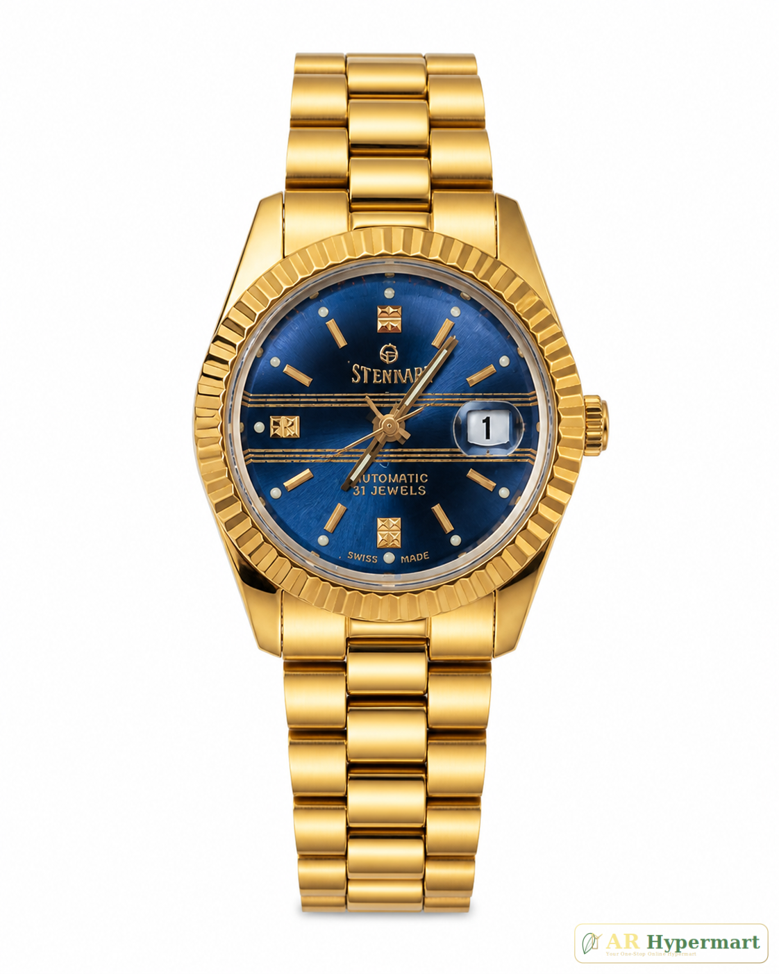 Stennart Automatic 31 Jewels Men's Watch — AR Hypermart Pakistan