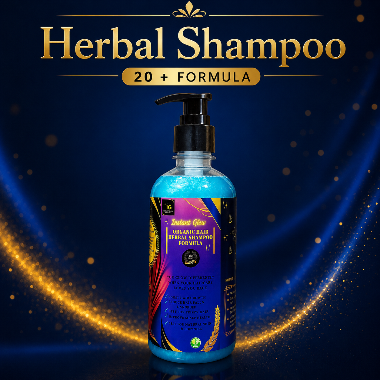 Herbal Shampoo 20 +Formula – 500ml
